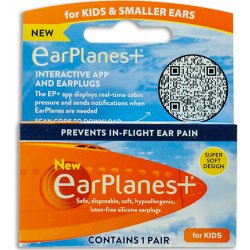 EarPlanes špunty do letadla pro děti -20 dB 1 pár