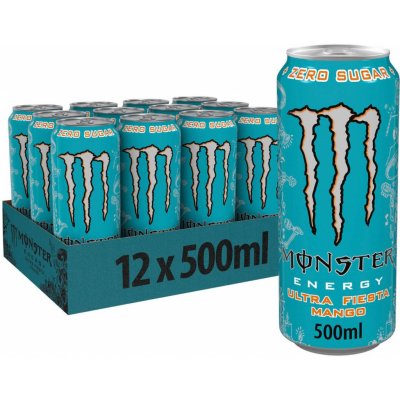 Monster Ultra Fiesta Mango 12 x 0,5 l – Hledejceny.cz
