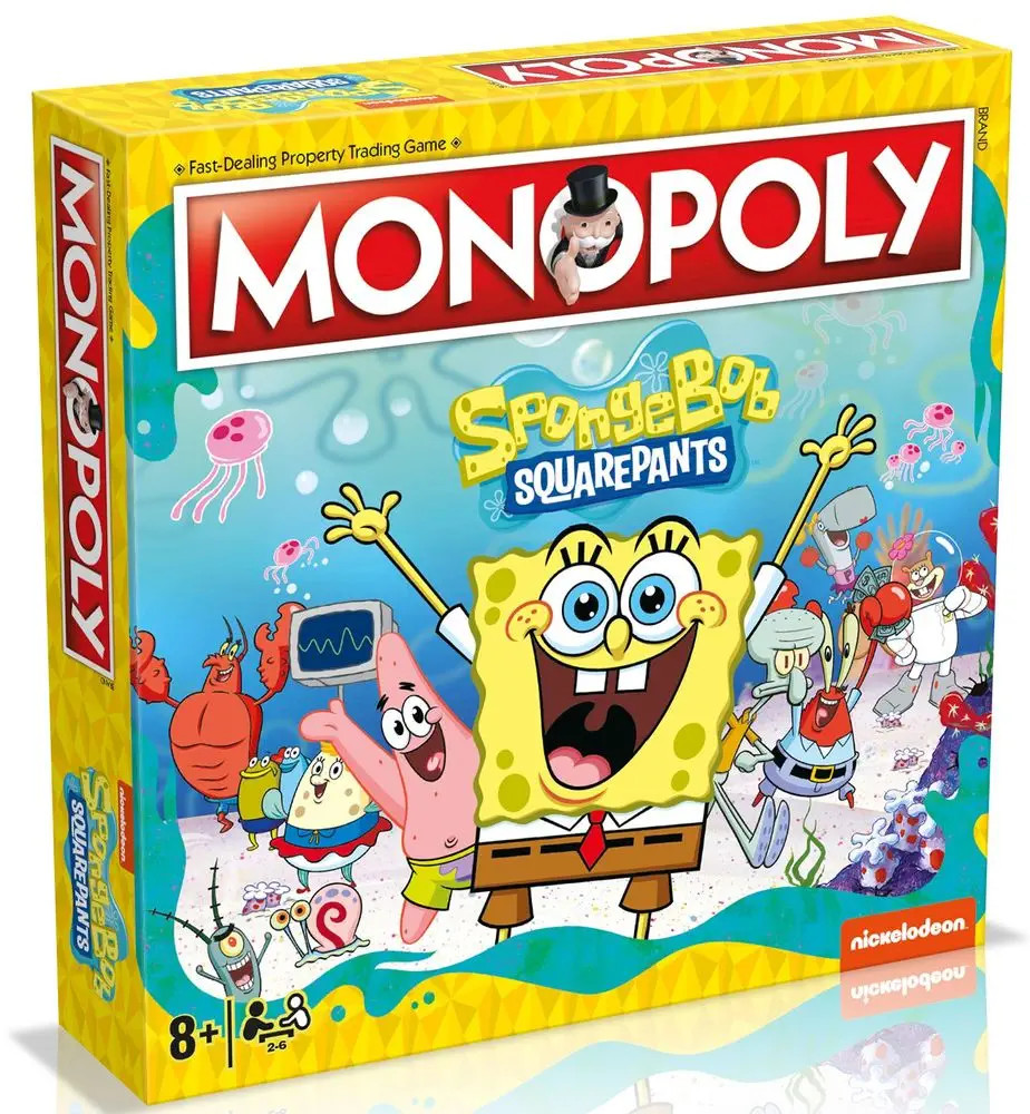 Winning Moves Monopoly Spongebob Squarepants EN