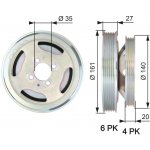 GATES Řemenice klikového hřídele DriveAlign® GT TVD1075