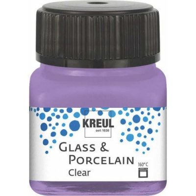 Kreul Barva na sklo a porcelán clear 20 ml LILA – Zboží Dáma