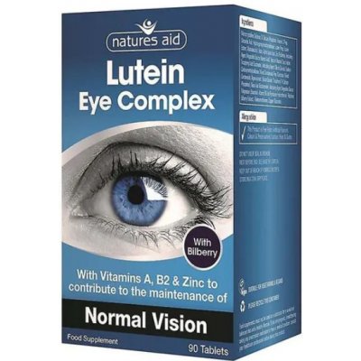 Natures Aid Lutein Complex 90 tablet – Hledejceny.cz