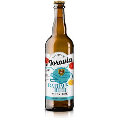 Lucky Bastard Moravia 11 Rathaus Lager 4.7% 11° 0,75 l (sklo) – Sleviste.cz