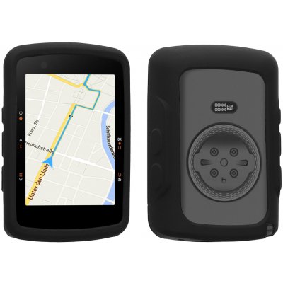 kwmobile Silikonové pouzdro pro Bryton Rider 650 / Rider 550 - měkký gumový ochranný kryt na cyklo GPS, černá | Zboží Auto