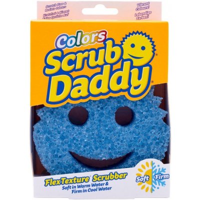 DOMO SERVICE Houbička Scrub Daddy Colors Single Packs modrá – Zboží Dáma