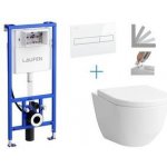 Laufen Navia s tlačítkem Dual Flush H8946660000001 G1 – Sleviste.cz