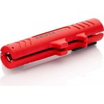 KNIPEX - Univerzální odizolovací nástroj - 125mm - odizolovač kabelů kruhového průřezu Ø 8 - 13mm (1680125SB) – Zboží Mobilmania