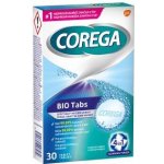 Corega Tabs Bio antibakteriální tablety pro čištění zubní náhrady 30 ks čisticích tablet – Zboží Mobilmania