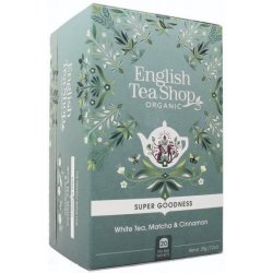 English Tea Shop BIO Bílý čaj s matchou a skořicí 20 sáčků