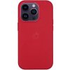Pouzdro a kryt na mobilní telefon Apple Covereon LEATHER kožený s MagSafe Apple iPhone 13 627 Chilli Red