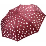 Dámský skládací vystřelovací deštník kapky bordó sv. – Sleviste.cz
