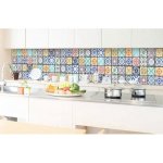 Dimex KI-350-079 Samolepicí fototapeta do kuchyně Starobylé kachličky rozměry 350 x 60 cm – Hledejceny.cz