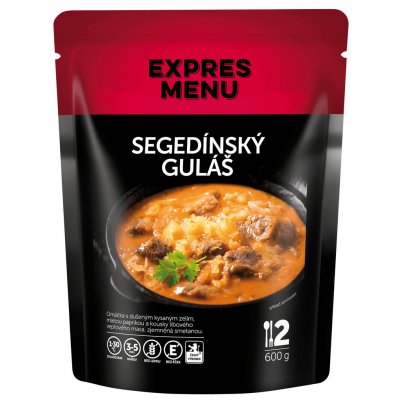 EXPRES MENU Segedínský guláš 600 g – Zbozi.Blesk.cz