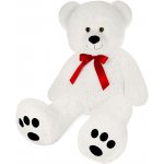 FurniGO medvěd XL bílý 100 cm