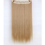 Vlasy clip in 130 g - medové blond vlasové příčesky rovné 55 cm – Hledejceny.cz