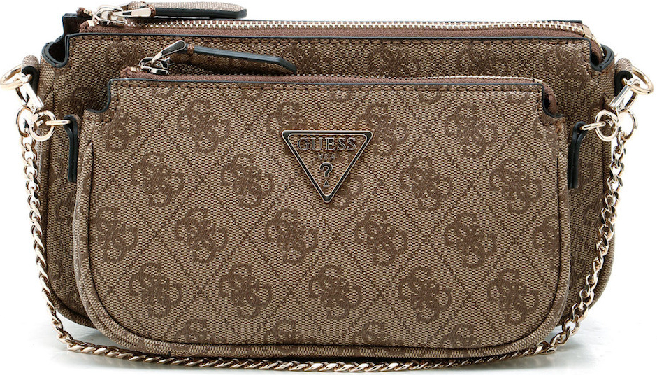 Guess kabelka BG787971 Latte logo/Brown