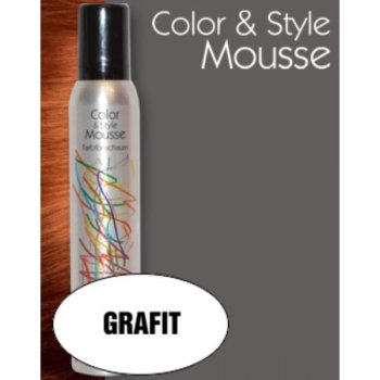 Omeisan Color & Style Mousse tužidlo grafit 200 ml