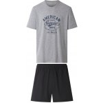 esmara Men pánské pyžamo šedá/černá – Zboží Dáma