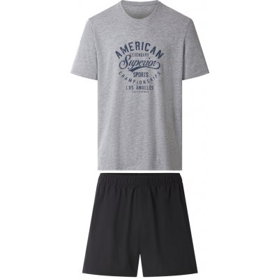 esmara Men pánské pyžamo šedá/černá – Zboží Dáma