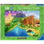 Ravensburger Minecraft 500 dílků – Zboží Mobilmania