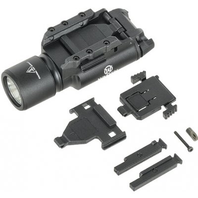 WADSN Taktická svítilna na pistoli X300 Black – Zbozi.Blesk.cz