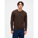 GAP pletený svetr z Merino vlny hnědá – Zbozi.Blesk.cz