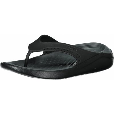 Crocs Literide Flips 205182-0dd black/slate grey – Zboží Mobilmania