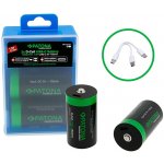 PATONA nabíjecí baterie LR20 mono D Li-lon 4000mAh 1,5V s USB-C nabíjením, 2ks v balení | Zboží Auto