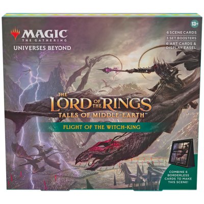 Wizards of the Coast Magic The Gathering LotR Tales of the Middle-Earth - Flight of the Witch King Scene Box – Zboží Mobilmania