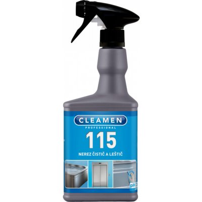 Cleamen 115 Čistič a leštič nerezových ploch 550 ml – HobbyKompas.cz