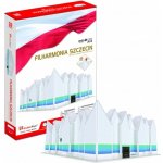 CubicFun 3D puzzle Štětínská filharmonie Polsko 98 ks – Hledejceny.cz