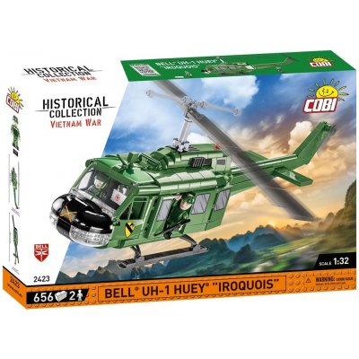 COBI 2423 Vietnam War Americký vrtulník Bell UH-1 HUEY Iroquois – Zbozi.Blesk.cz