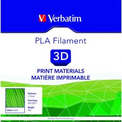 Verbatim Filament, PLA, Green, 1,75 mm, 1 kg