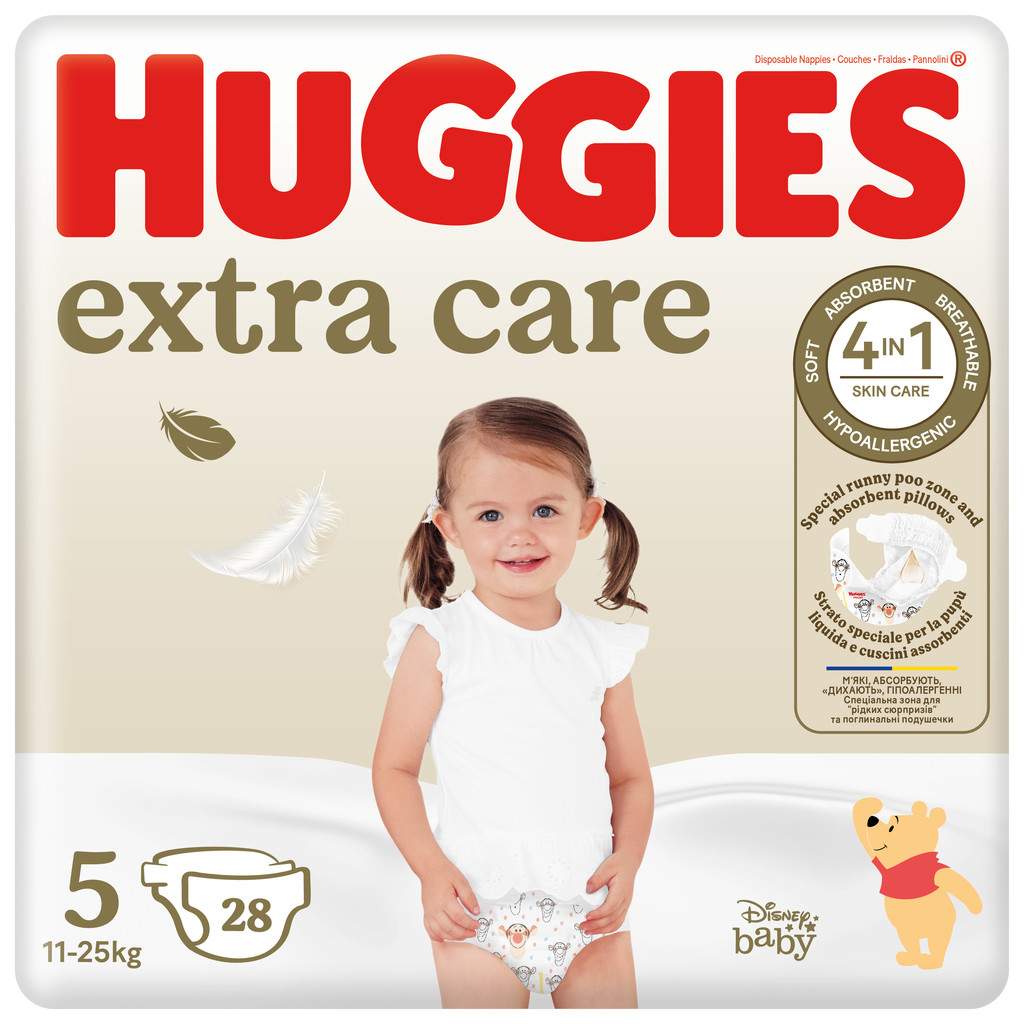 Huggies Extra Care 5 28 ks