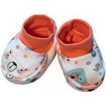 Baby Service Kojenecké bavlněné capáčky medvídek Korálové – Zboží Mobilmania