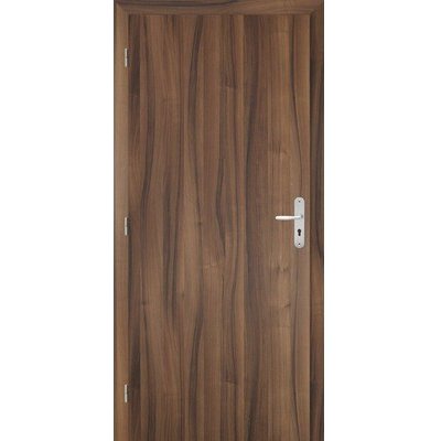 Solodoor Protipožární dveře GR, 80 L, fólie ořech – Zboží Mobilmania