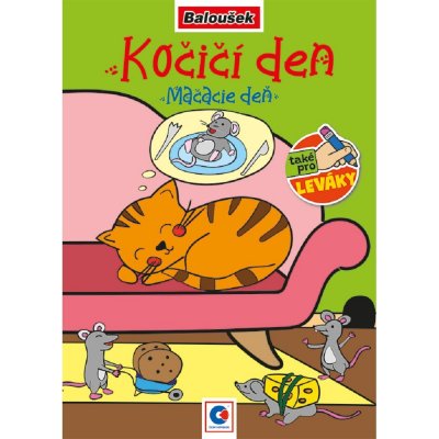 Omalovánka A5 Kočičí den – Zboží Mobilmania