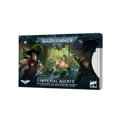 GW Warhammer 40K Index Cards: Imperial Agents EN/NM – Hledejceny.cz