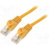 síťový kabel Lanberg PCU6-10CC-0200-O Patch, U/UTP, 6, lanko, CCA, PVC, 2m, oranžový