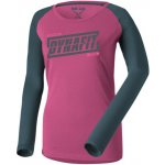 Dynafit Dámské tričko 24 7 LONG SLEEVE SHIRT tmavě růžová – Sleviste.cz