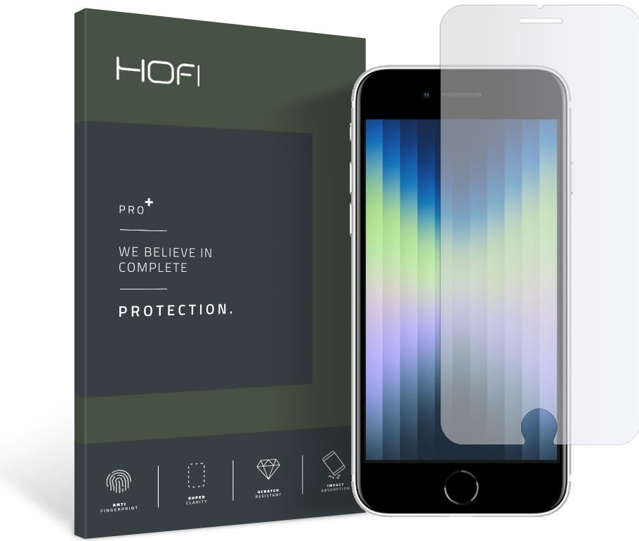 Pouzdro Hofi Hybrid Glass Apple iPhone SE 2020/8/7