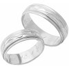 Prsteny Aumanti Snubní prsteny 120 Stříbro bílá
