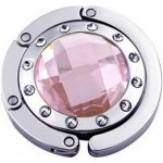 háček na kabelku AM814 světle růžový – Zboží Dáma