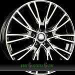 AEZ Seattle 9,5x22 5x120 ET45 black polished | Zboží Auto