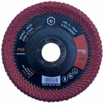 Optima Brusný kotouč koutů 125 mm 40 ILKC125040 – Zbozi.Blesk.cz