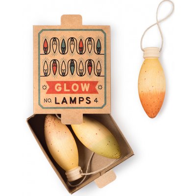 Grapat Glow Lamps dřevěná ozdoba – Hledejceny.cz