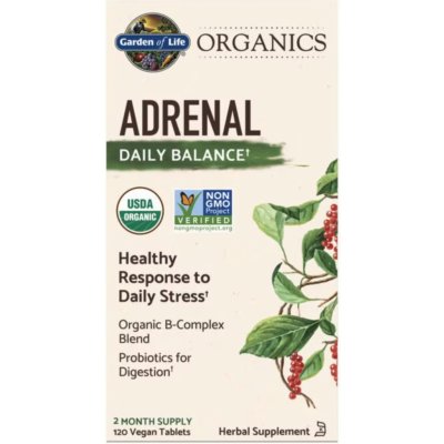 Garden of Life Adrenal Daily Balance 120 tablet – Hledejceny.cz