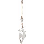 Clayre & Eef Závěsná dekorace Jelen - 5*1*28 cm – Hledejceny.cz