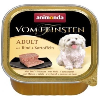 Animonda Vom Feinsten Adult Dog hovězí a brambory 5 x 150 g – Hledejceny.cz