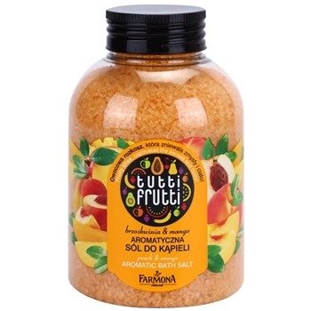 Farmona Tutti Frutti Peach & Mango sůl do koupele 600 g